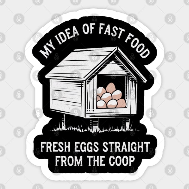 My Kind of Fast Food Sticker by faithfamilyhomedesigns